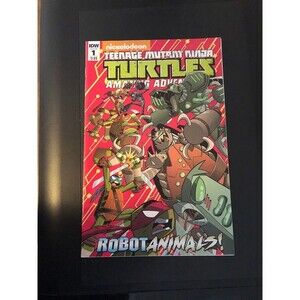 Teenage Mutant Ninja Turtles Amazing Adventures Robotanimals 1A VF 2017